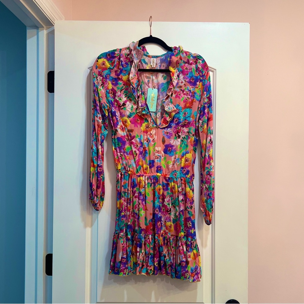 Brand New With Tags Luli Fama Floral Dress!